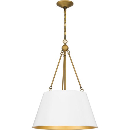 Quoizel Aberdale 4-Light White Lustre Pendant QP5597W